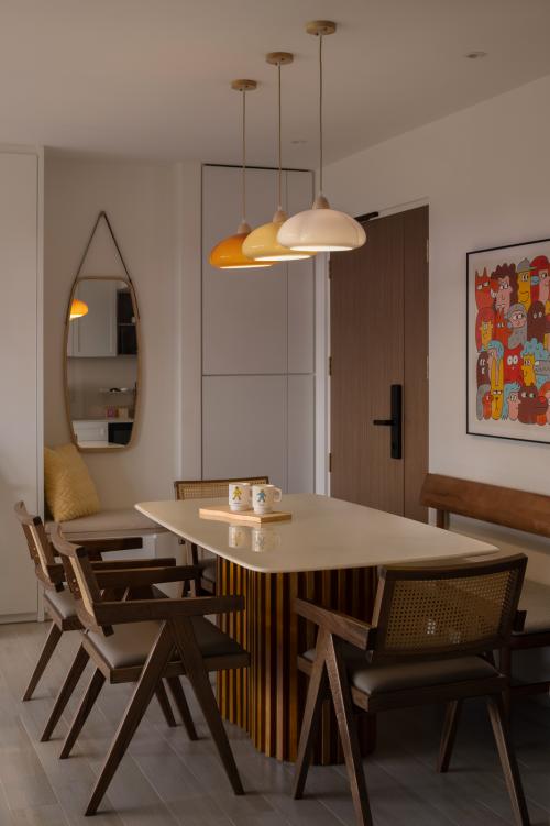 Scandinavian Dining Room at 174B Sengkang