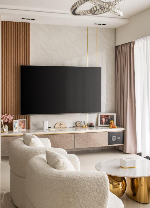 Contemporary Living Room at The terrace 80