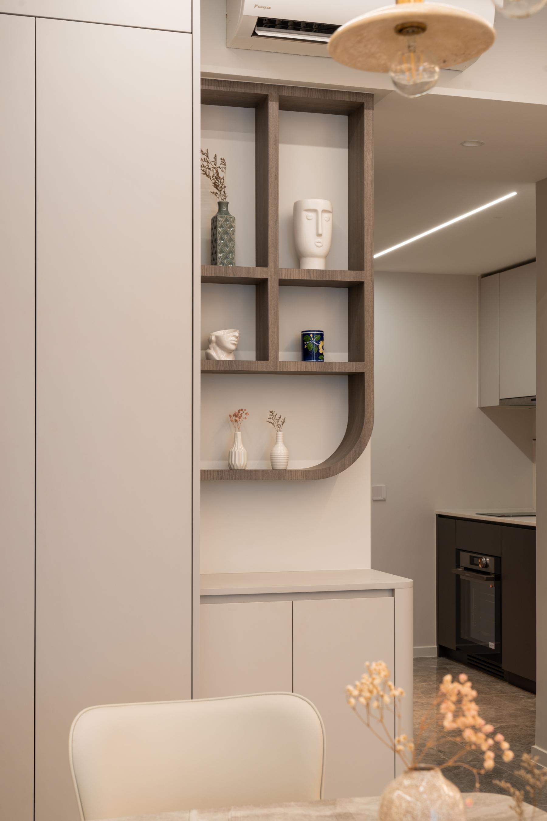Modern Dining Room with Drop Ceiling and Ceiling Light