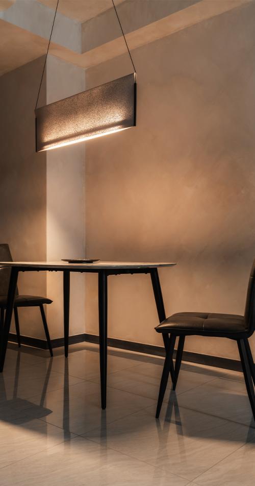 Minimalist Dining Room at Gem Residence
