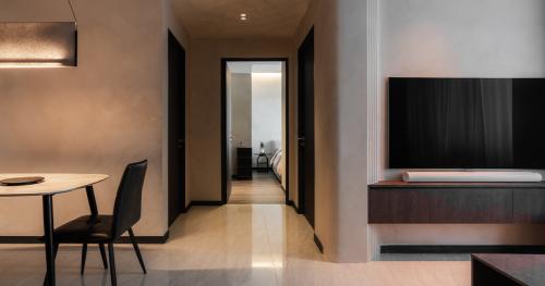 Minimalist Living Room at Gem Residence
