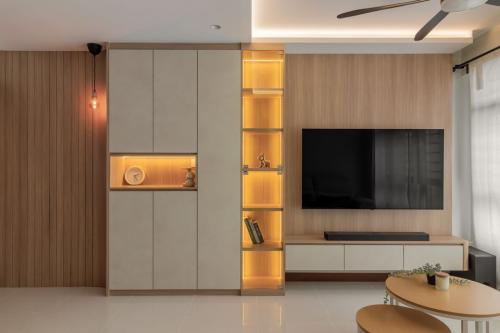 Contemporary Living Room at 818A Choa Chu Kang Ave 1