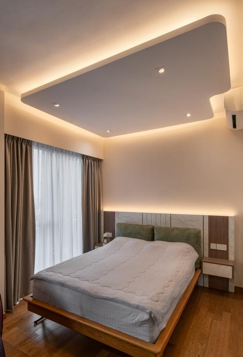 Contemporary Bedroom at parc clematis blk 8