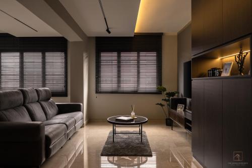Contemporary Living Room at 504 Serangoon North Avenue 4