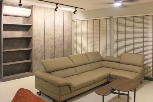 Modern Living Room at Vertical Velocity