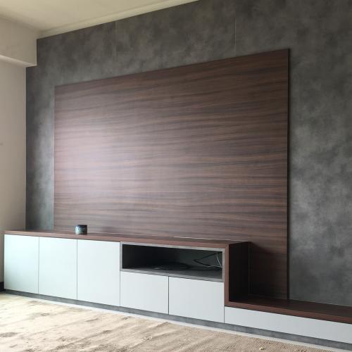 Modern Living Room at Vertical Velocity