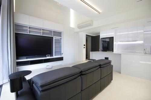 Modern Living Room at Modern Elegance