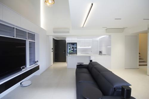 Modern Living Room at Modern Elegance