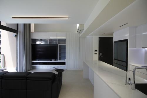 Modern Living Room at Modern Elegance