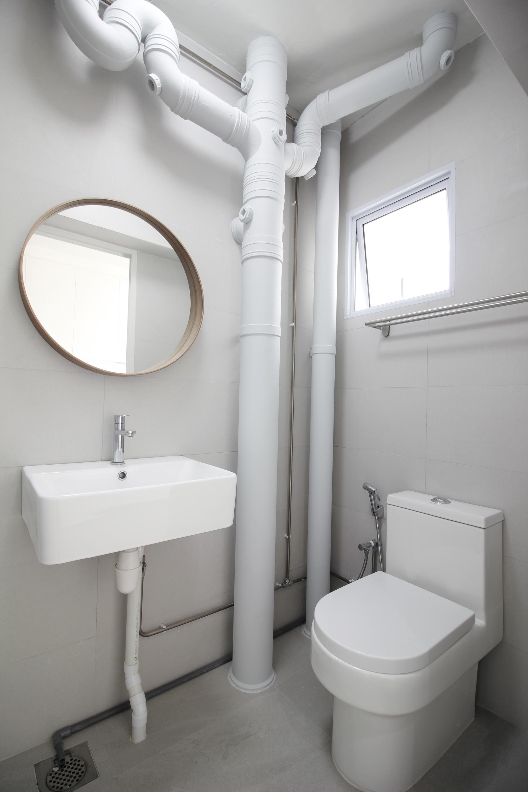 Contemporary Bathroom with Bathroom Sinks and Bathroom Accessories
