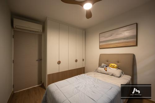 Country Bedroom at 126C Edgedale Plains