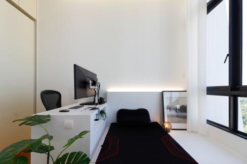 Modern Home Office at Modern Contemporary