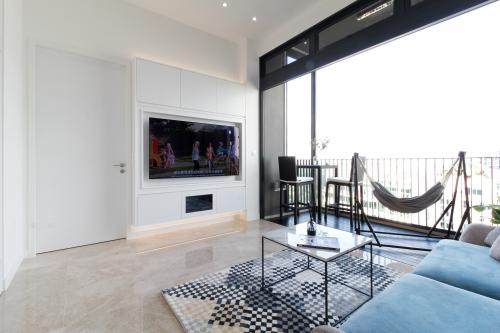 Modern Living Room at Modern Contemporary