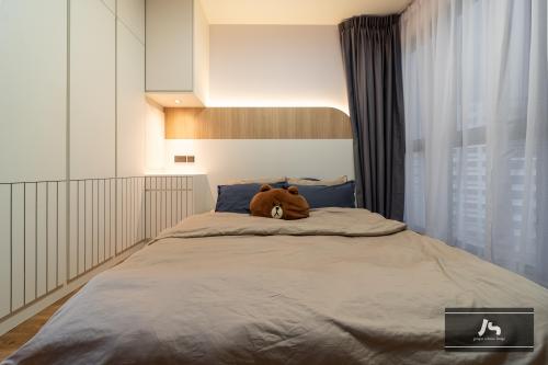 Minimalist Bedroom at Blk 3 Criterion Condo