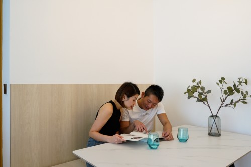 Modern Dining Room at Timeless Luxury