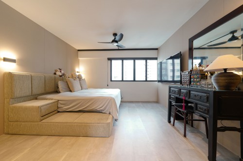 Industrial Bedroom at Antique Hermitage