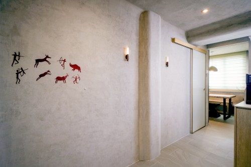 Scandinavian Hallway at Harmony Haven