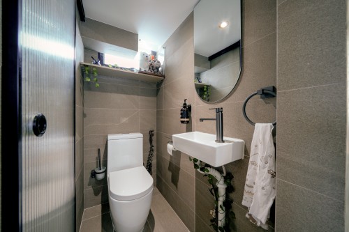 Scandinavian Bathroom at Harmony Haven