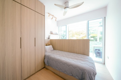 Scandinavian Bedroom at Minimalist Zen Forge