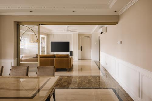 Modern Living Room at 506 Pasir Ris