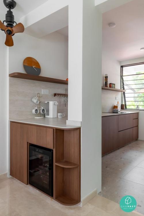 Transitional Kitchen at Jalan Haji Alias