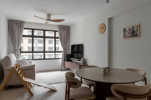 Contemporary Dining Room at 212A Bidadri Park Drive
