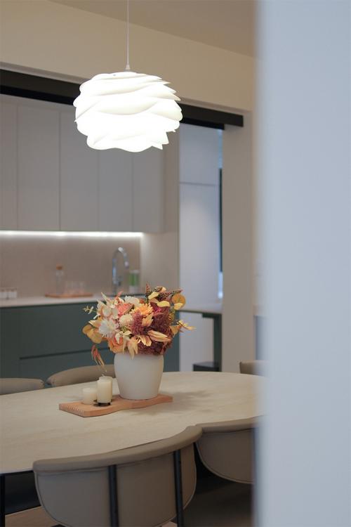 Contemporary Dining Room at 129A Plantation Crescent