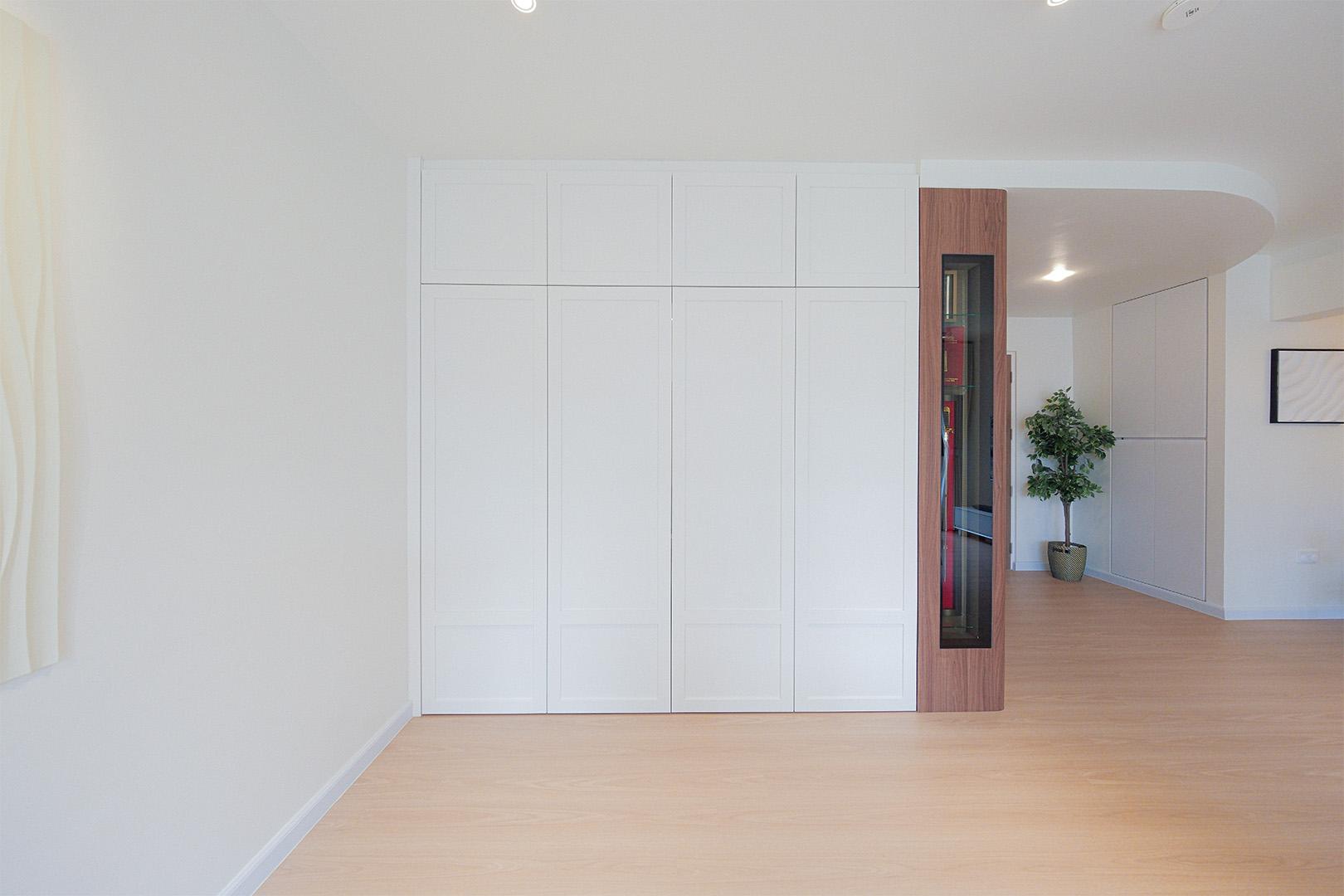 Contemporary Study with Drop Light and Cove Lighting