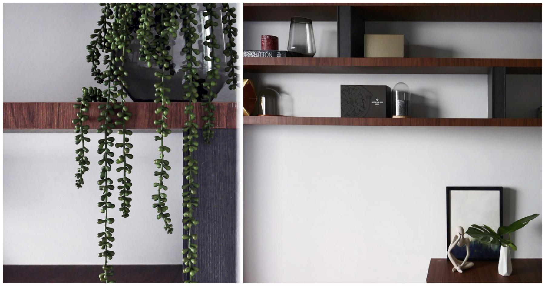 Modern Home Office with Bookshelf and Desk Chairs