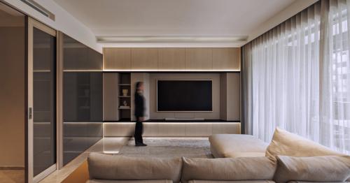 Modern Living Room at Scape at Jadescape