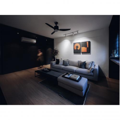Minimalist Living Room at Bedok North