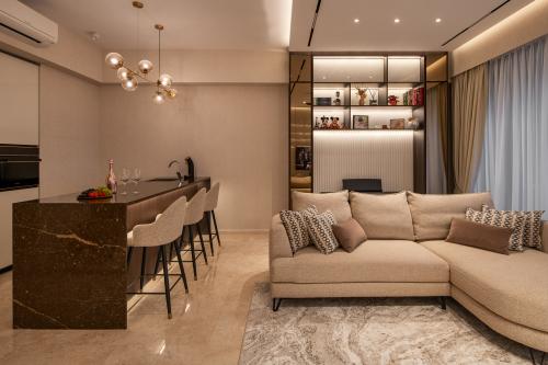 Contemporary Dining Room at kopar newton
