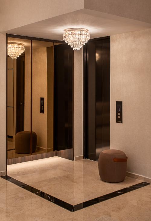 Contemporary Living Room at kopar newton