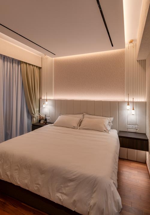 Contemporary Bedroom at kopar newton