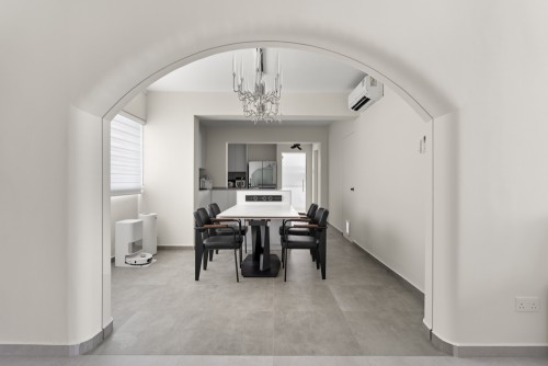 Minimalist Dining Room at Jalan Tenaga