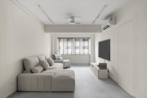 Minimalist Living Room at Jalan Tenaga
