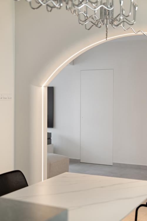 Minimalist Dining Room at Jalan Tenaga