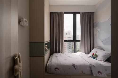 Scandinavian Bedroom at Sengkang Grand Residences