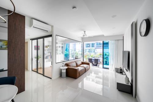 Modern Living Room at 1 Tampines Lane