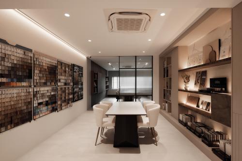 Modern Office at Balestier Showroom