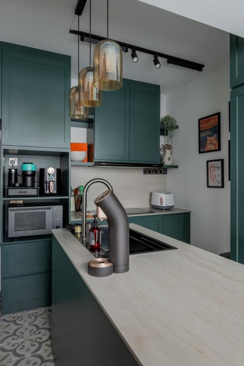 Contemporary Kitchen at Segar Road