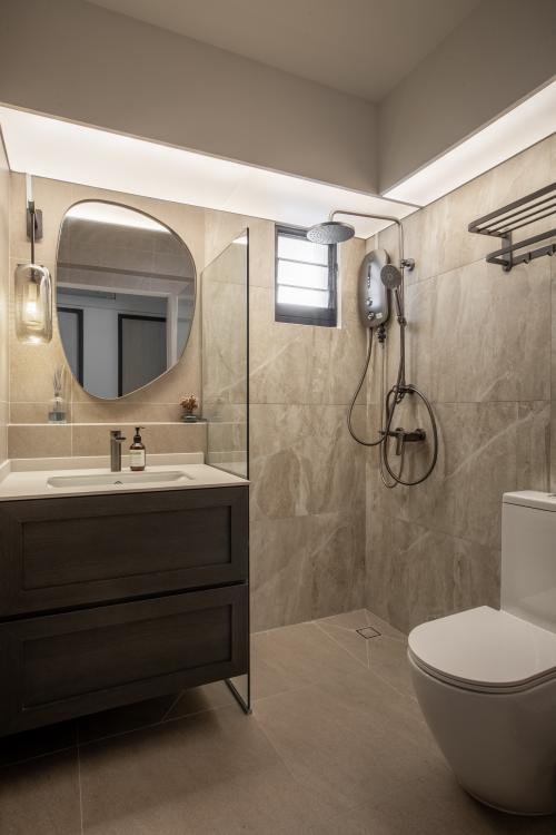 Contemporary Bathroom at Segar Road