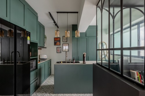 Contemporary Kitchen at Segar Road