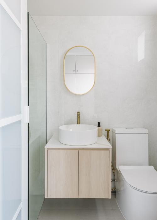 Scandinavian Bathroom at 870 Tampines