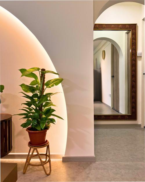Scandinavian Living Room at MARINE TERRACE