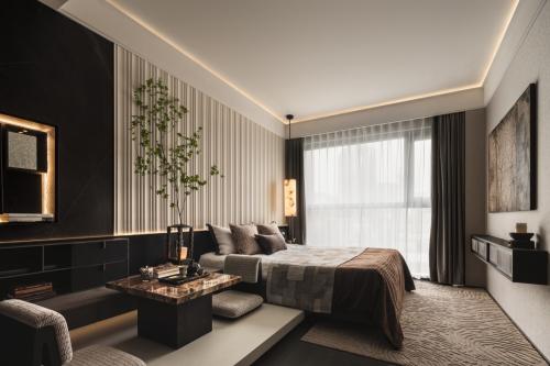 Contemporary Bedroom at Scotts Square