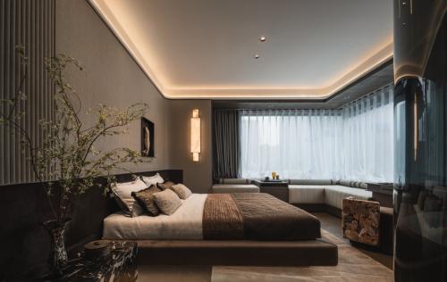 Contemporary Bedroom at Scotts Square