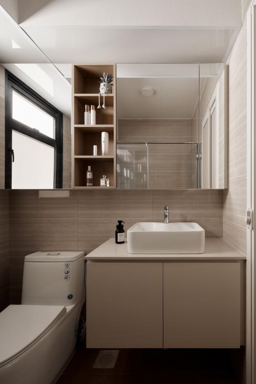 Scandinavian Bathroom at 212 Bidadari