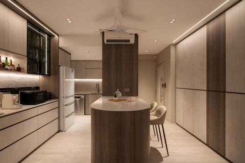 Modern Kitchen at Waterfront Waves