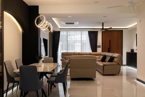 Modern Living Room at Almond Crescent